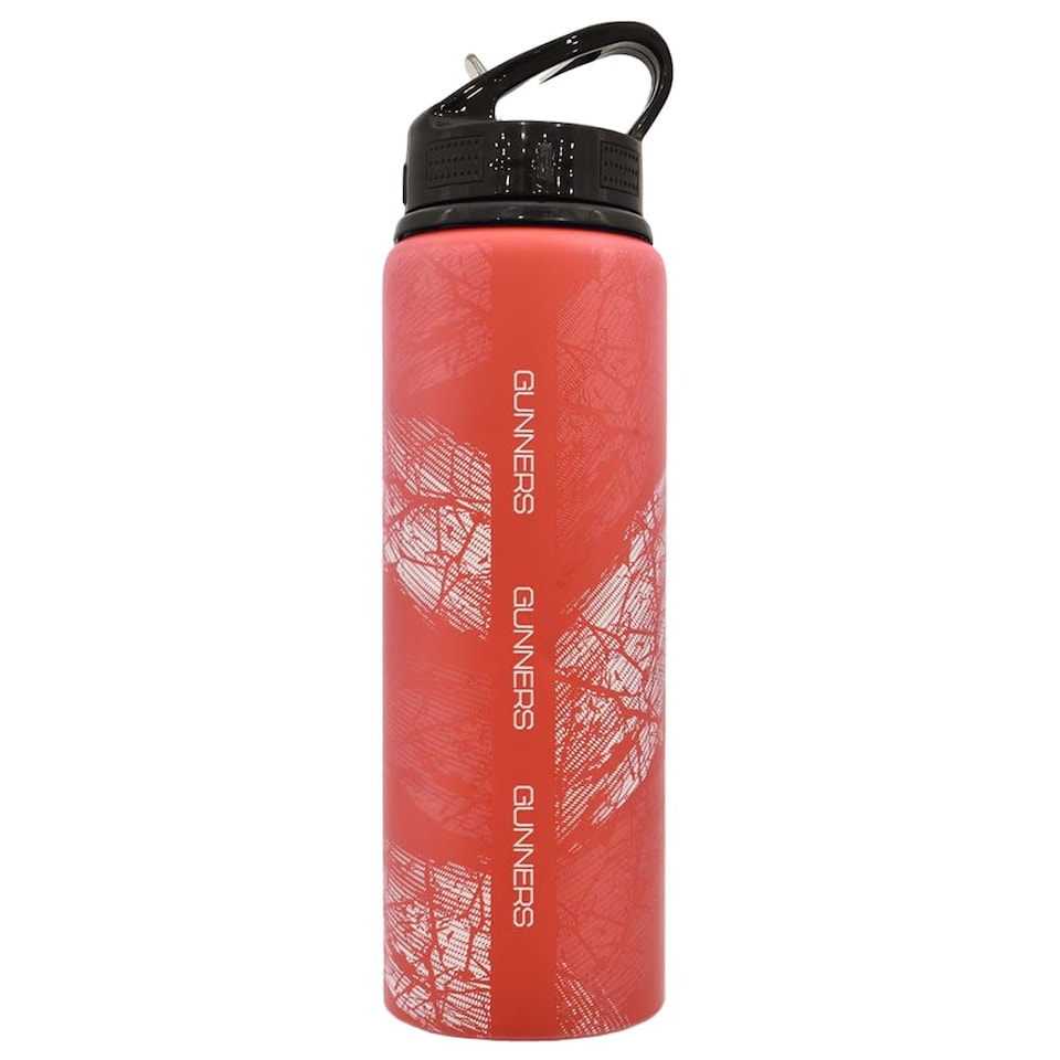 image 1 of Arsenal FC Print Water Bottle, Water Bottles, Sports, Gift