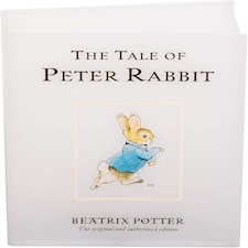 Peter Rabbit Illuminated Book Shaped Light  120 x 40 x 160mm | White