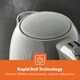image 6 of GEEPAS 1.7L Kettle & 2 Slice Toaster Kitchen Combo Set, Grey