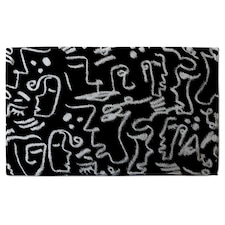 Geometric Shapes Repeating Designer Bath Towel | Multi