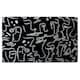 image 1 of Geometric Shapes Repeating Designer Bath Towel | Multi