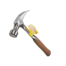 Estwing Straight Claw Hammer, Leather Grip - Multi Colour - 560g (20oz)