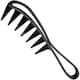 image 1 of Kobe Wide-Toothed Rake Comb (190 mm)