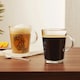 image 5 of 6 x Clear Glass Mugs Coffee Tea Cappuccino Espresso Soup Drinking Cups 290ml Set
