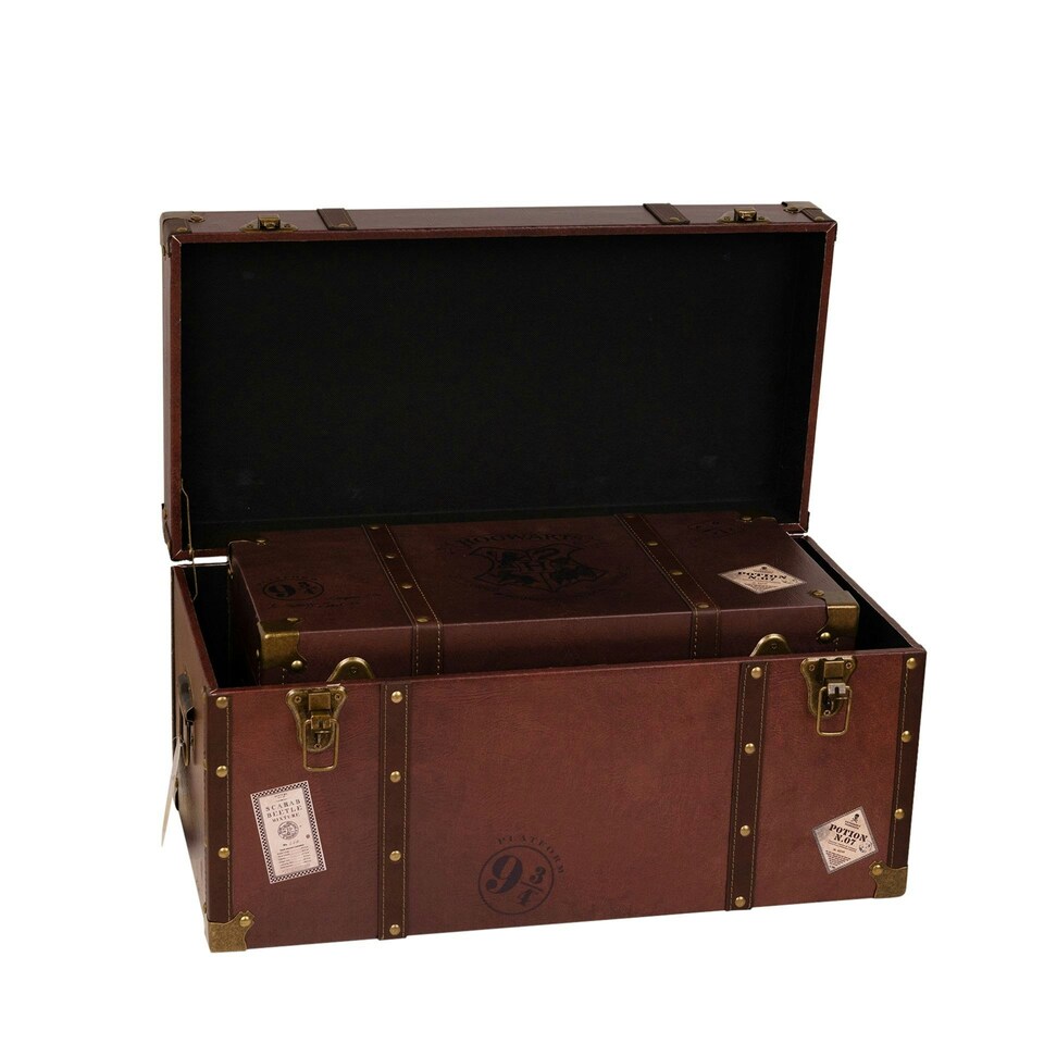 image 1 of Warner Bros Harry Potter Alumni Large Trunk Set of 2