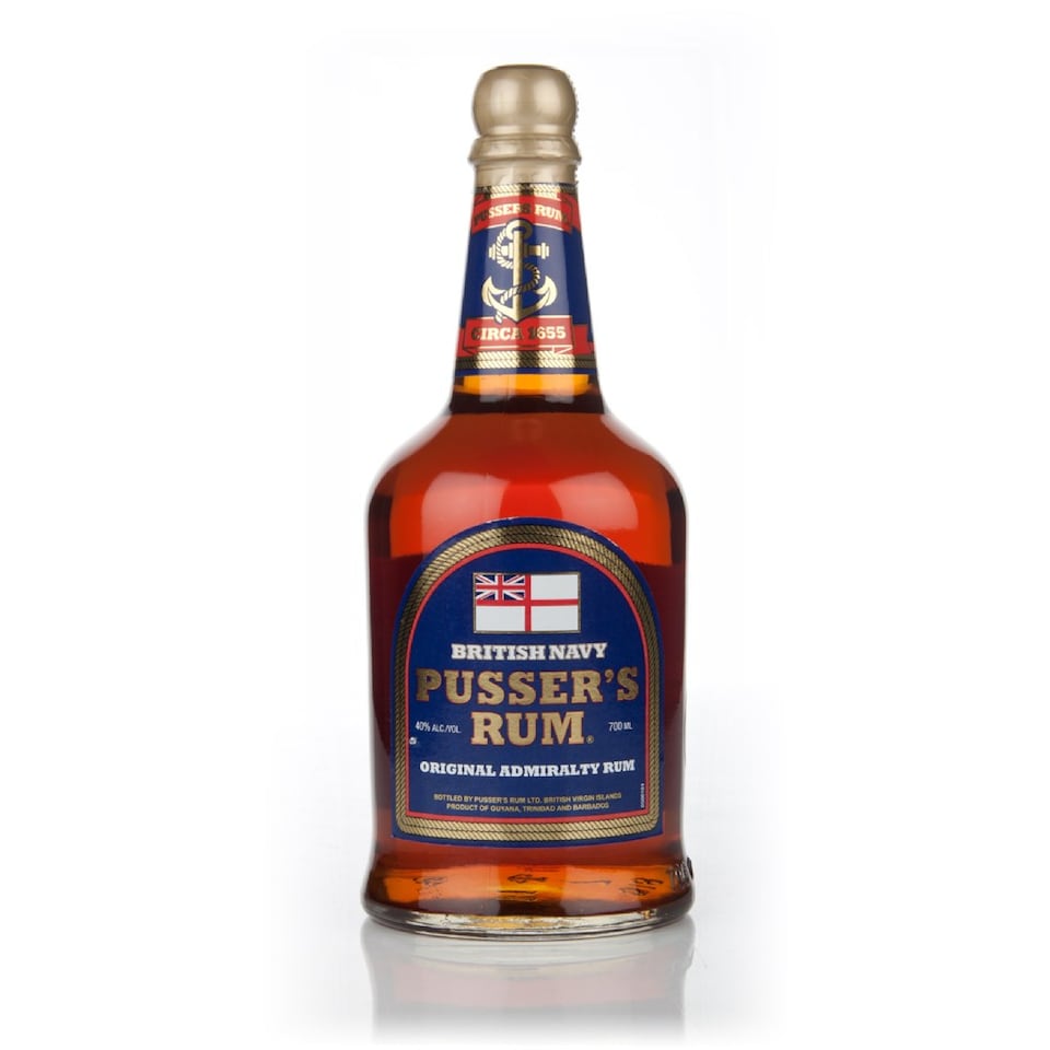 image 1 of Pussers Blue Label | Clear | Pusser's - Blue Label - Rum 70cl 40% ABV | 1
