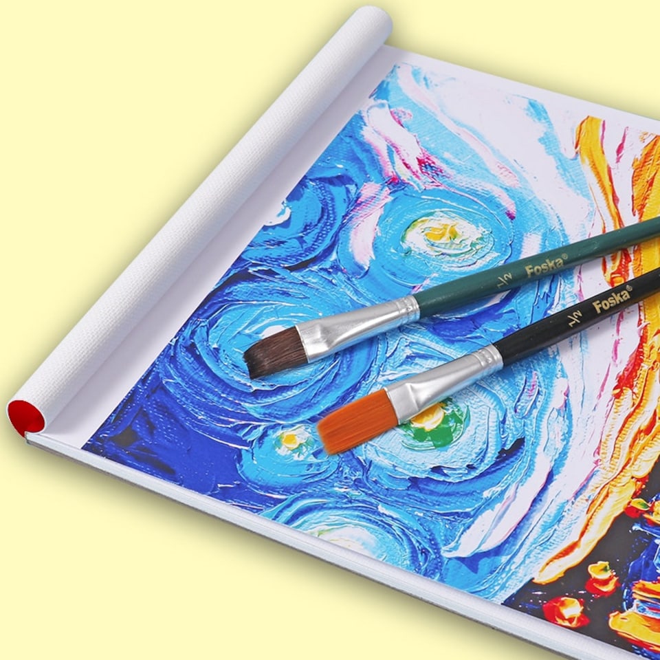 image 1 of A3 10 Sheets Canvas Pad