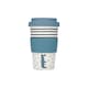 image 1 of KitchenCraft 410ml Bamboo A to Z Letter "E" Reuseable Mug Multi