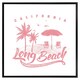 image 2 of Cali long beach (Picture Frame) Grey | XL