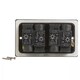 image 3 of Volex Crabtree 4-Gang Dimmer Light Switch - Flush Style