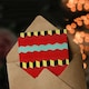 image 3 of Furuya Korin Japanese Art Card Shima Zigzag Textile Patterns
