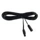 image 3 of ValueLights Black Outdoor Decking Cable For 15mm Decking Lights