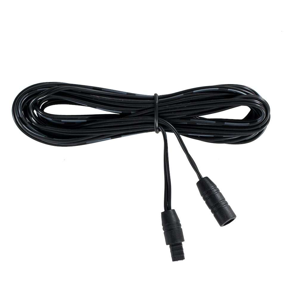 image 1 of ValueLights Black Outdoor Decking Cable For 15mm Decking Lights