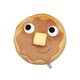 image 1 of Yummy World Stacks Pancake Plush Toy - Brown - M