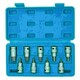 image 2 of 1/2" Drive Hex Key Bit Ratchet Socket Set 4mm - 17mm 9pc Hex Allen Alan TE739