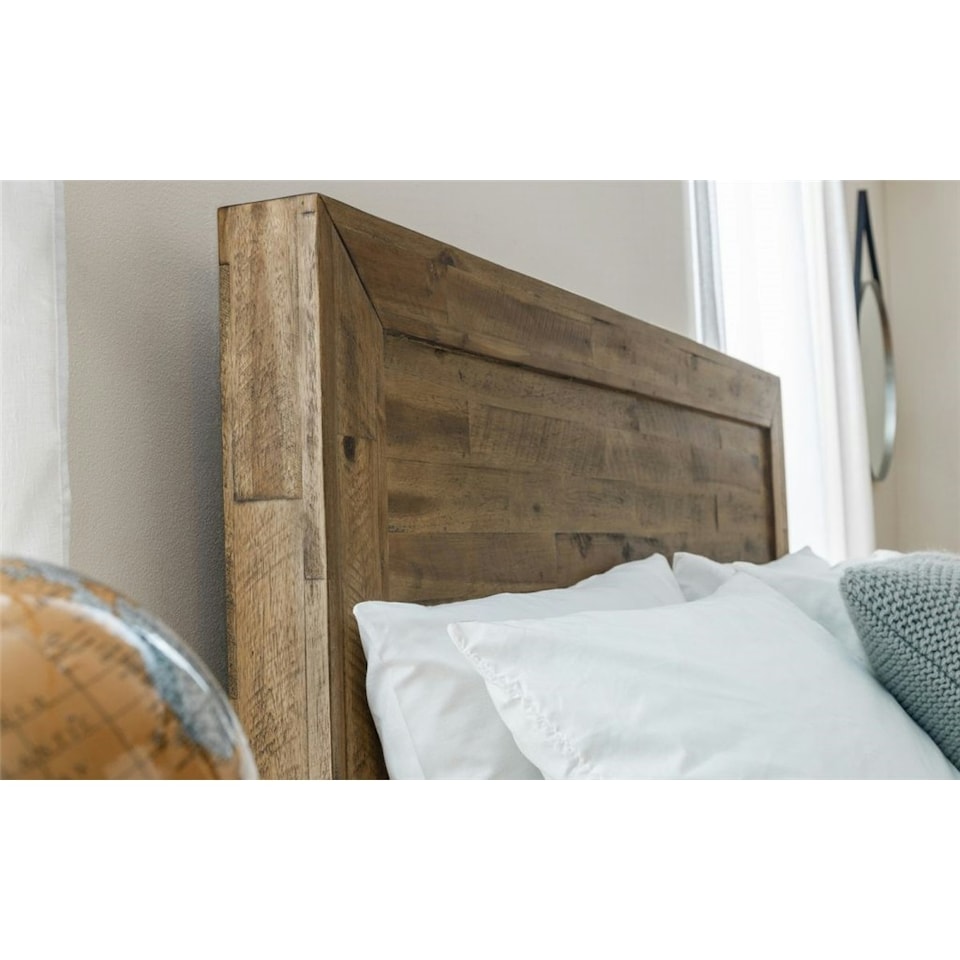 image 1 of Rustic Oak Bed Frame - King 5ft (150cm)