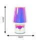 image 4 of ValueLights Hanya Plated Multicolour Table Lamp Multicolour Shade and Bulb