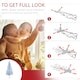 image 7 of HOMCOM Artificial Fibre Optic Christmas Tree Seasonal Decoration w/ 26 LED