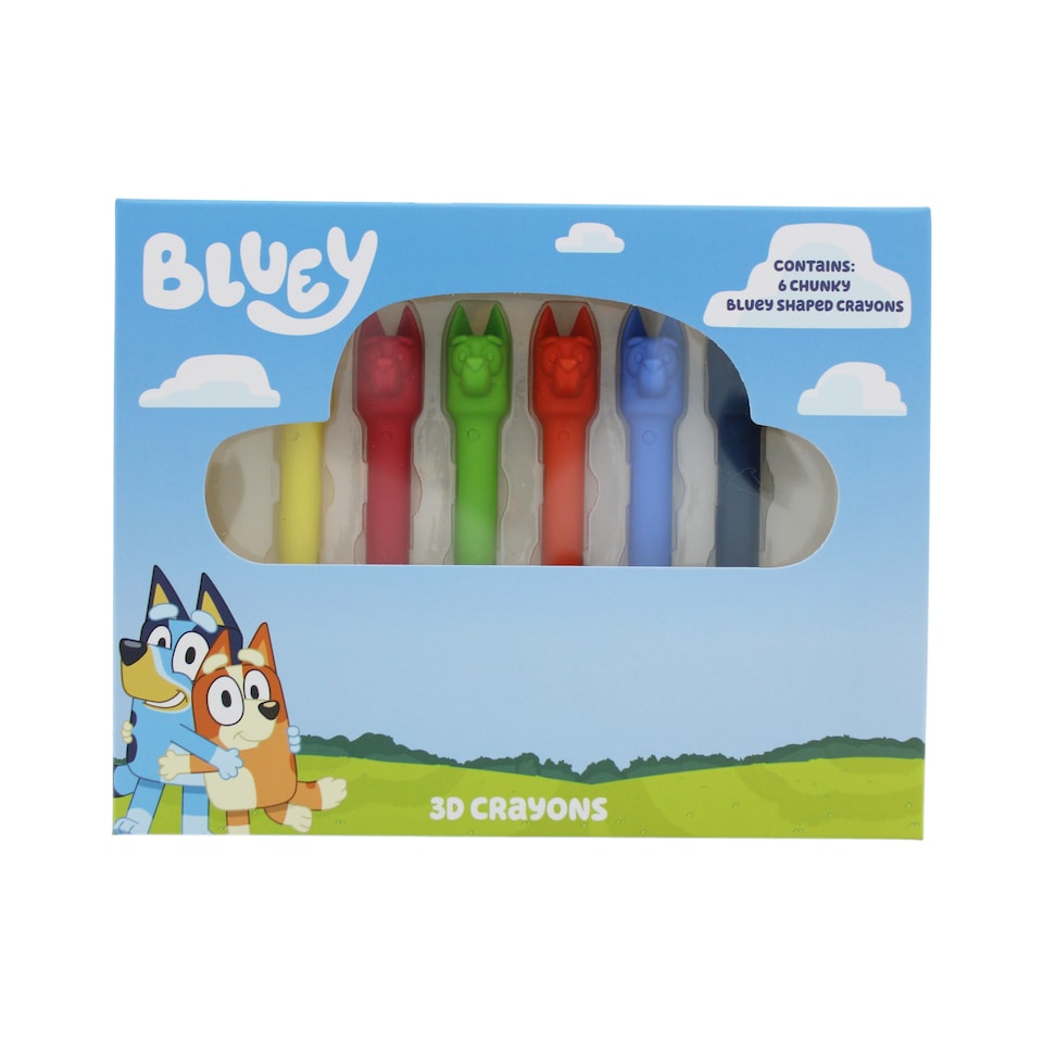 image 1 of Bluey 3D Crayons