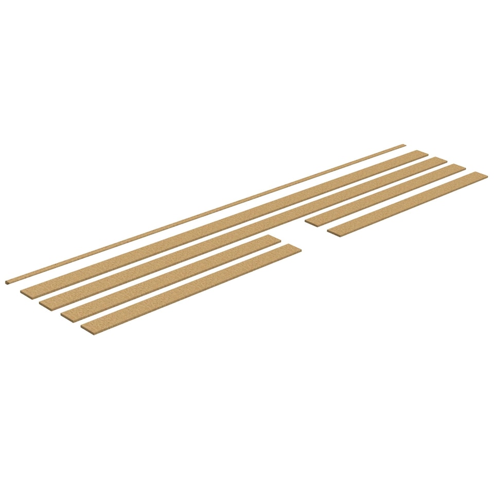 image 1 of Cheshire Mouldings WPKT2 (MDF) Modern Wall Panelling Kit (H) 2000mm (W) 63mm (T) 9mm