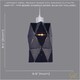 image 4 of Modern Midnight Blue Metal Pendant Shade with Diamond Shaped Cut Outs Blue