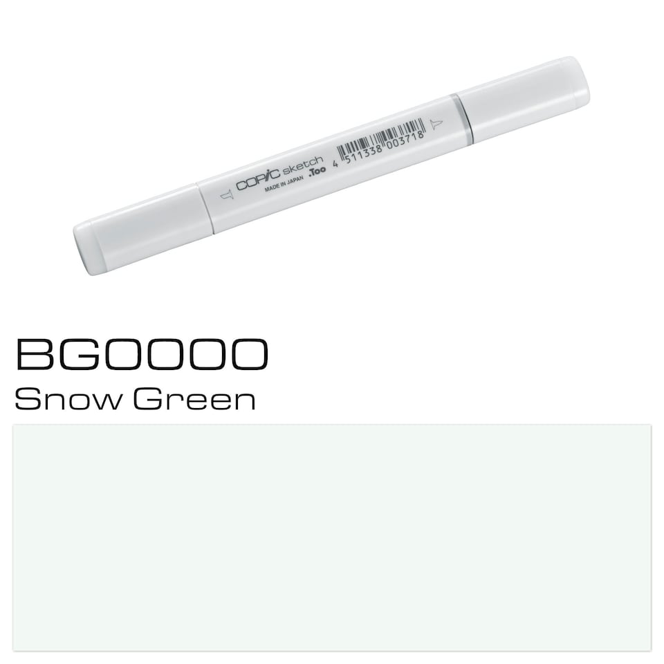 image 1 of Copic Sketch Marker, Snow Green, Single Pen