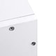 image 9 of HOMCOM Wall Mounted Storage Hat Rack Hanging Coat Organizer Hanger Home White