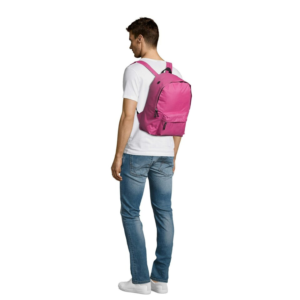 image 1 of SOLS Rider Backpack / Rucksack Bag - Fuchsia - ONE
