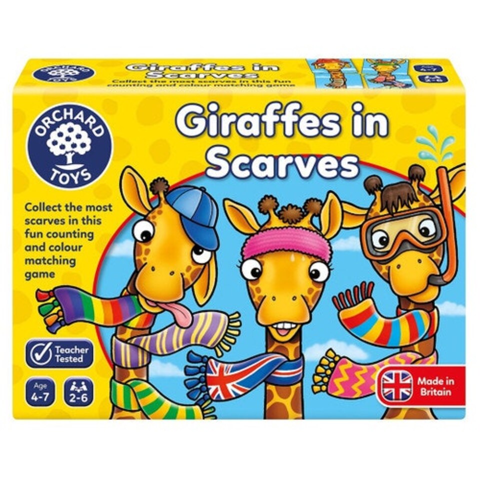 image 1 of Orchard Toys Giraffes In Scarves Game