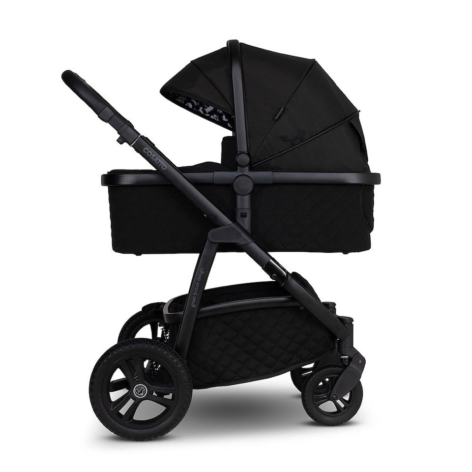 image 1 of Cosatto Wow 3 Pram and Pushchair Carrycot and Reversible Seat, All Terrain Travel System