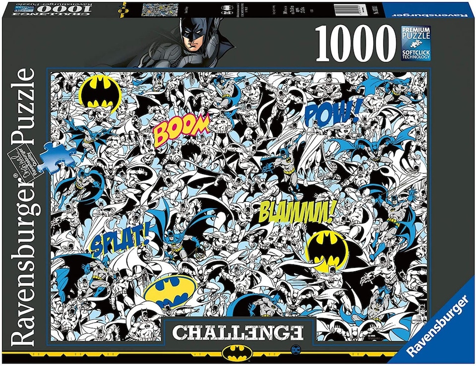 image 1 of Ravensburger Batman Challenge 1000 Piece Jigsaw Puzzle
