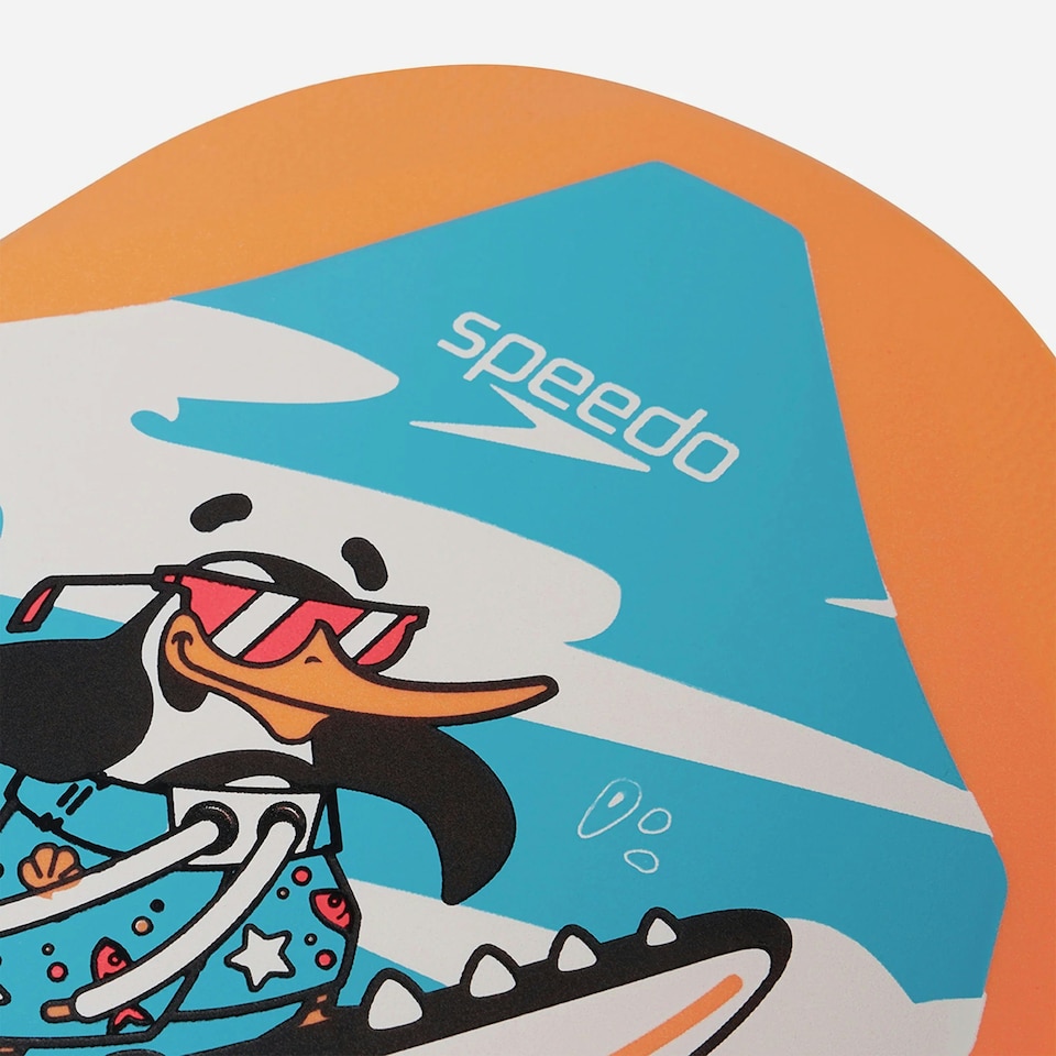 image 1 of Speedo Childrens/Kids Penguin Swimming Float - Orange/Blue - One Size