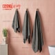 image 2 of Cosmo Living Supersoft Towels 100% BCI Cotton Grey | Charcoal | Bath sheet