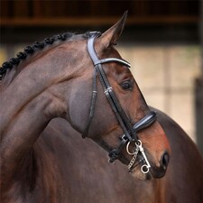 Shires Velociti Lusso Elite Double Bridle Black | Size: Full
Colour: Black