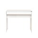 image 6 of Adore Matt White Laptop Study Desk with Full Width Drawer White