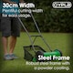 image 9 of Manual Hand Push Grass Lawn Mower Lawnmower 30cm Cutting Width