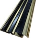image 1 of Exitex Macclex 15/2 Thermal Break Door Threshold Draught Excluder Cill for 44mm Doors, 914mm | Gold