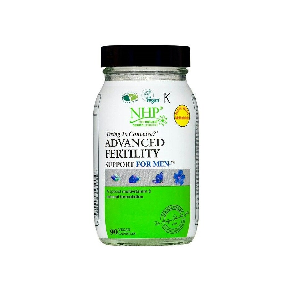 NHP Advanced Fertility Men Support Capsules 90
