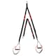 image 3 of Fitness Mad Pro Suspension Trainer - Black/Red - One Size