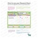 image 7 of Reward Chart Children's A4 Motivational Reward Charts - includes 225 Merit Star Stickers - Made in the UK [Pack of 4]