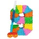 image 1 of Fax Potato Number 9 Pinata Set with Stick & Blindfold - Blue Stick