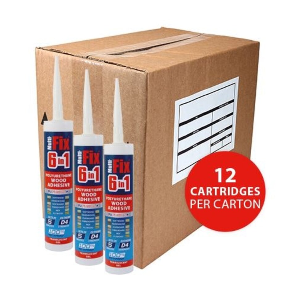 image 1 of Timco - PU Wood Adhesive 5 Minute - Gel (Size 310ml - 1 Each)