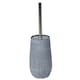 image 2 of Showerdrape Denim Blue Toilet Brush & Holder