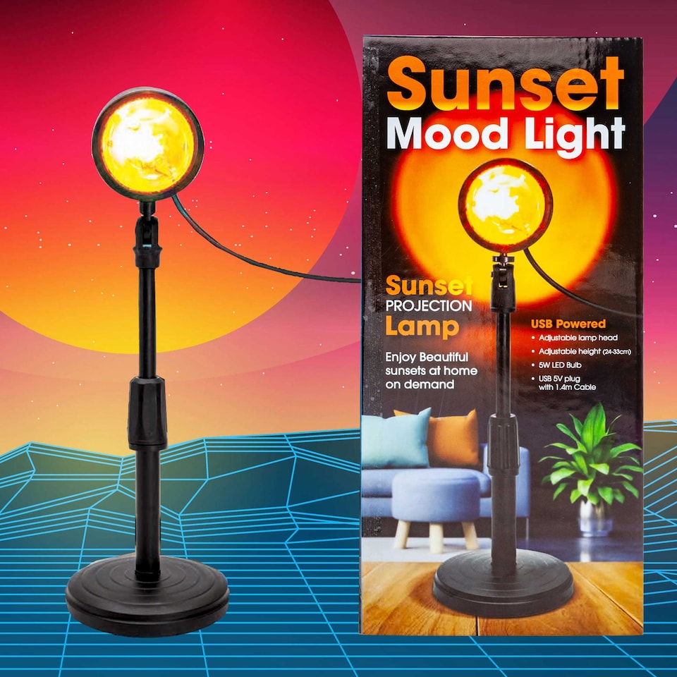 image 1 of PMS Sunset Mood Light Projector