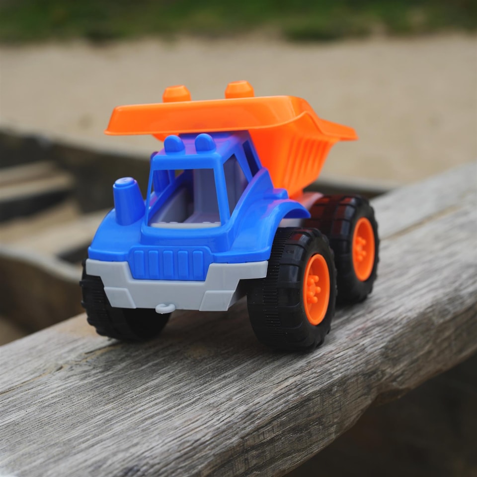 image 1 of The Magic Toy Shop Sand Pit Sand Truck Accessories Set Kids Beach Garden Play Toys