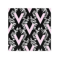 Geometric Animal Print Splash Back | White