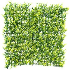 Primrose Light Buxus Artificial Garden Patio Hedge Panels 50cm x 50cm