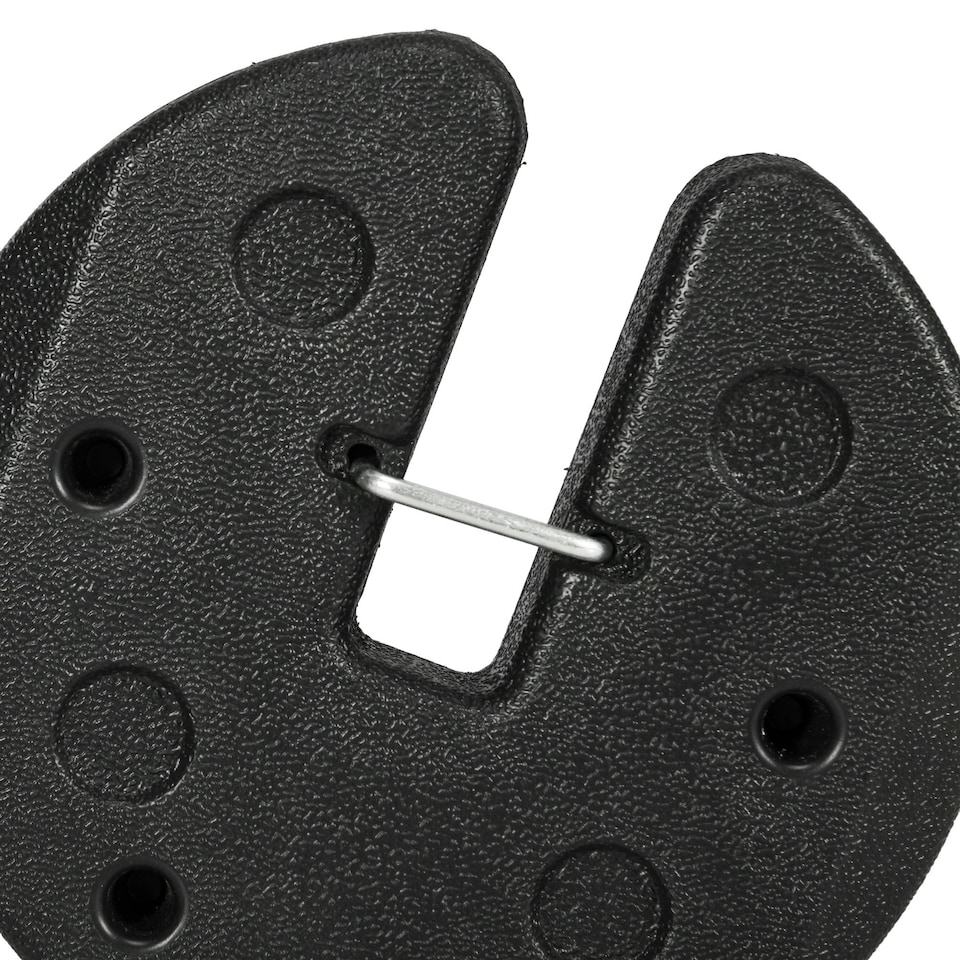 image 1 of Outsunny Gazebo Weights Set of 4 with Reinforce Pins, Total 12KG
