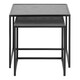 image 3 of Seaford Nest of Tables in Ash Black