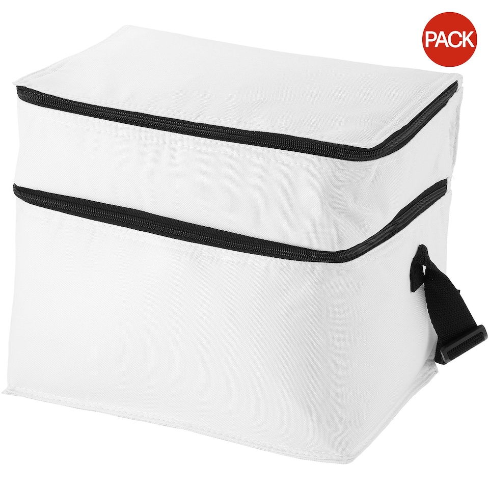 image 1 of Bullet Oslo Cooler Bag (Pack of 2) - White - 30 x 20 x 24.5cm